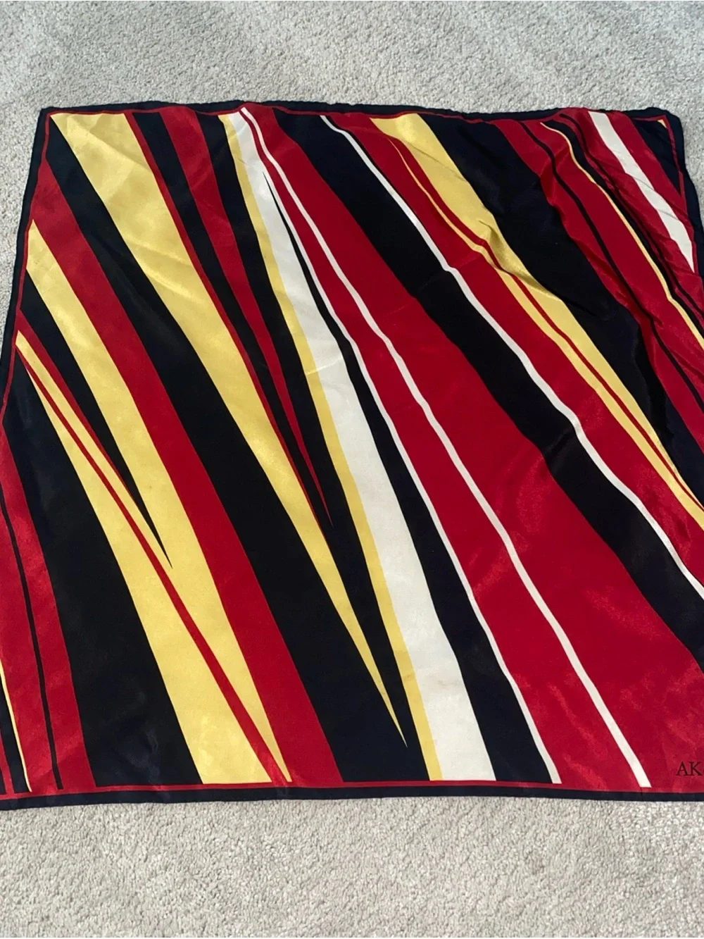 Anne Klein VTG Silk Scarf Multiple Colors